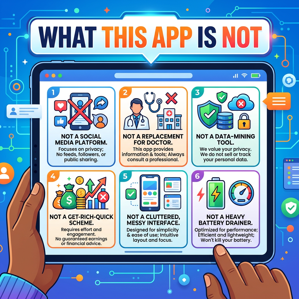 What This App is Not